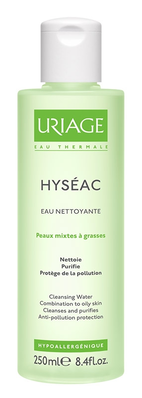 URIAGE HYSÉAC arc- és sminklemosó zsíros bőrrre 250 ml.jpg